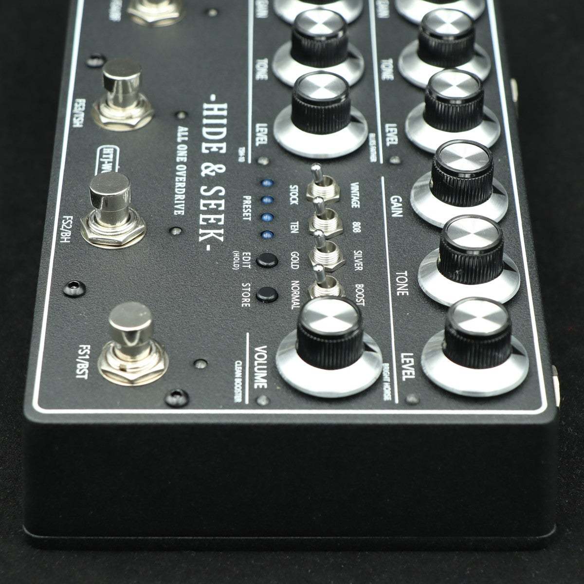 HTJ-WORKS -HIDE & SEEK- ALL ONE OVERDRIVE シルバーノブ 日本製 Made