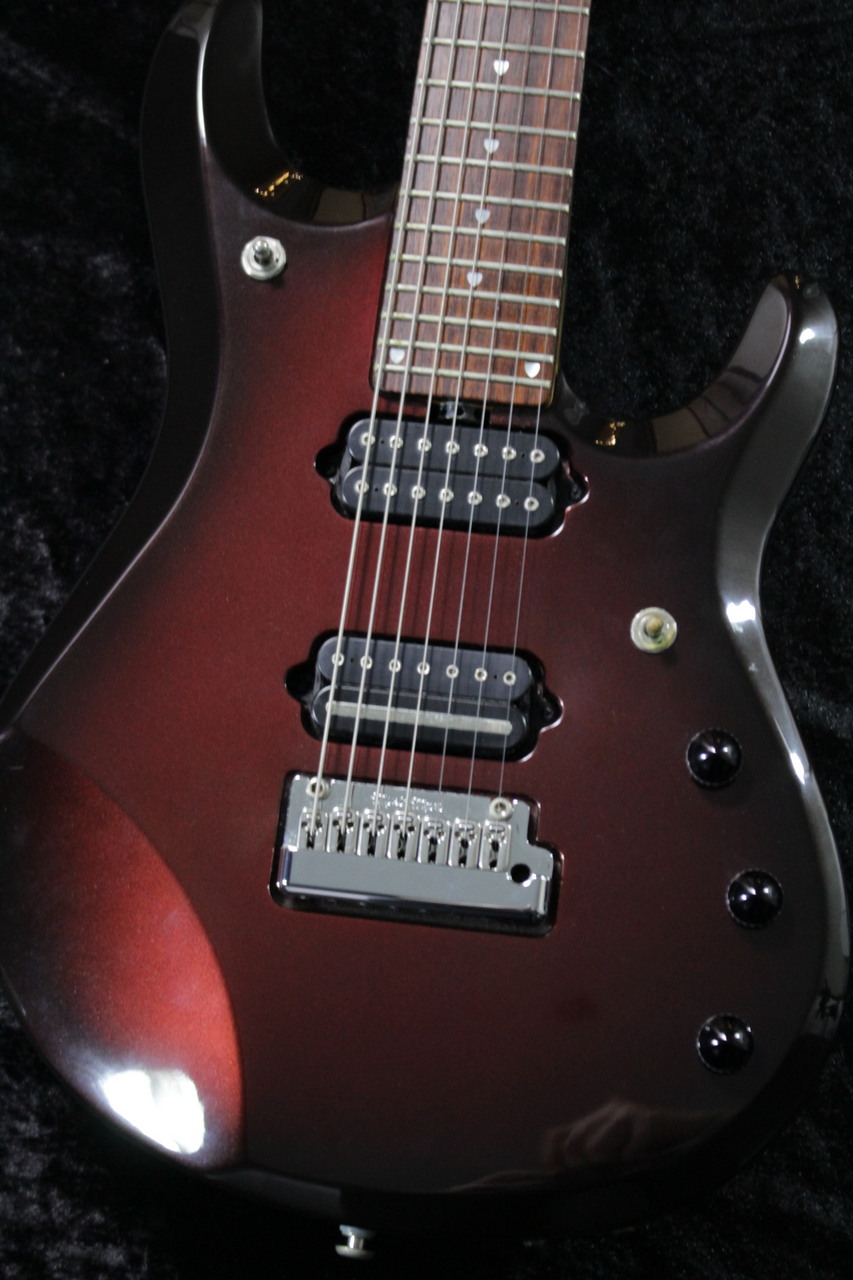 大幅値下げ／Music man／JP7／John Petrucciモデル MUSIC MAN JP7 John Petrucci Signature / Pearl Red Burst 2007年製