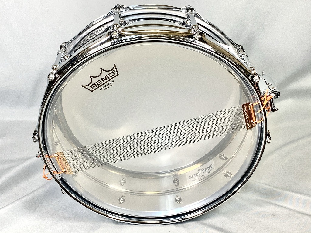 Pearl STA1450S SensiTone Beaded Steel Snare Drums（新品）【楽器 