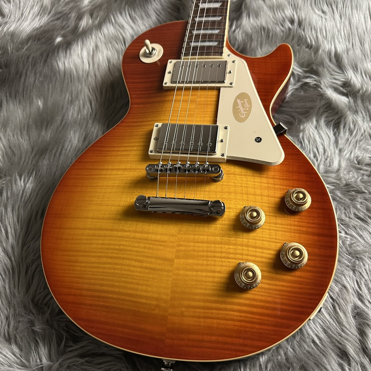 Epiphone Les Paul Standard 50s Figured Top -Washed Cherry Sunburst