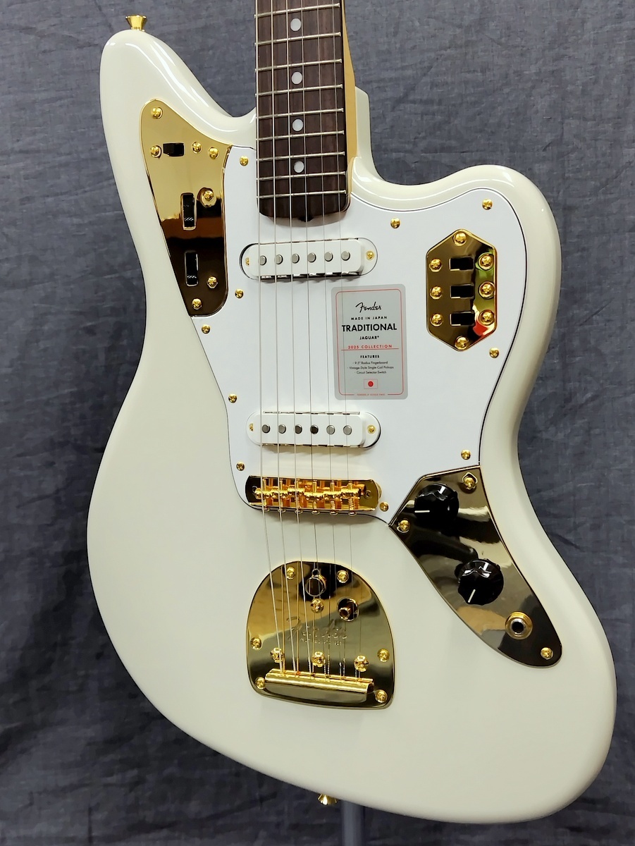 Fender Made in Japan Traditional 2025 Collection 60s Jaguar White