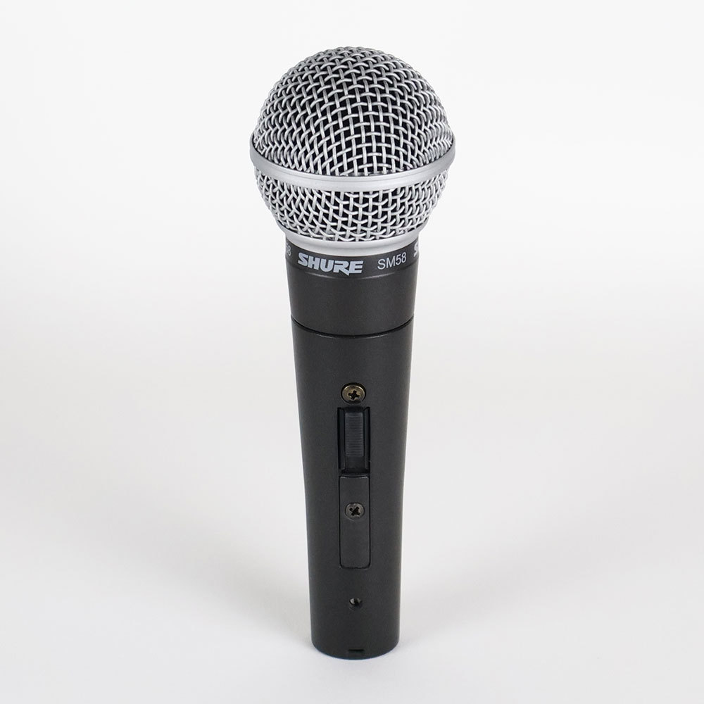 Shure 【中古】 マイク ダイナミックマイク SHURE SM58SE スイッチ付き