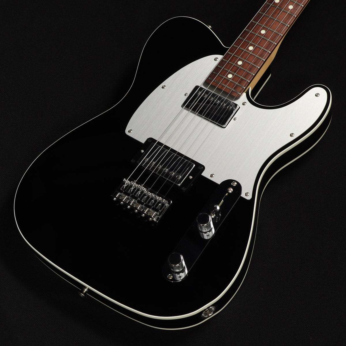 Fender FSR MIJ Hybrid II Telecaster Custom HH Black w/Anodized