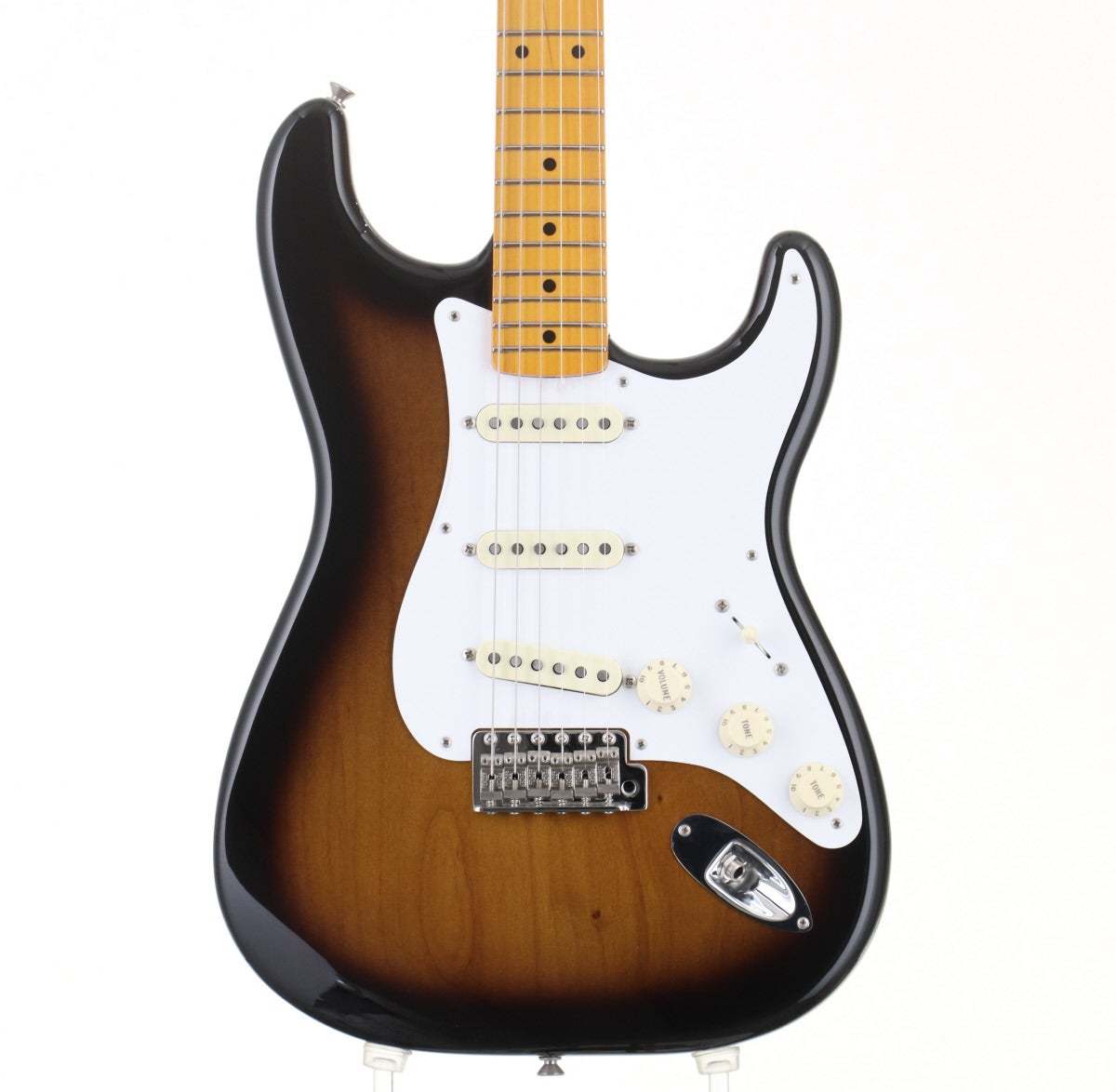 ラッカー塗装　Fender Classic 50s Strat 渋サンバースト Fender Classic 50s Stratocaster Lacquer 2-Color Sunburst