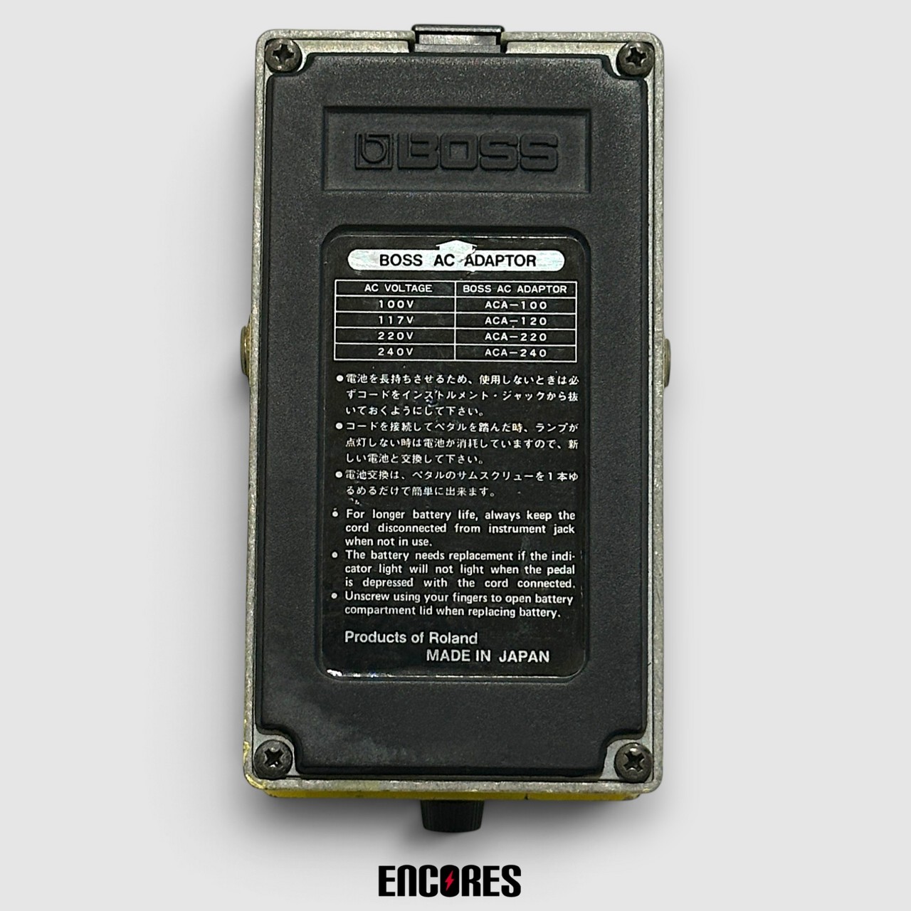 BOSS BOSS MADE IN JAPAN (JRC4558D) SD-1 SUPER Over Drive（中古