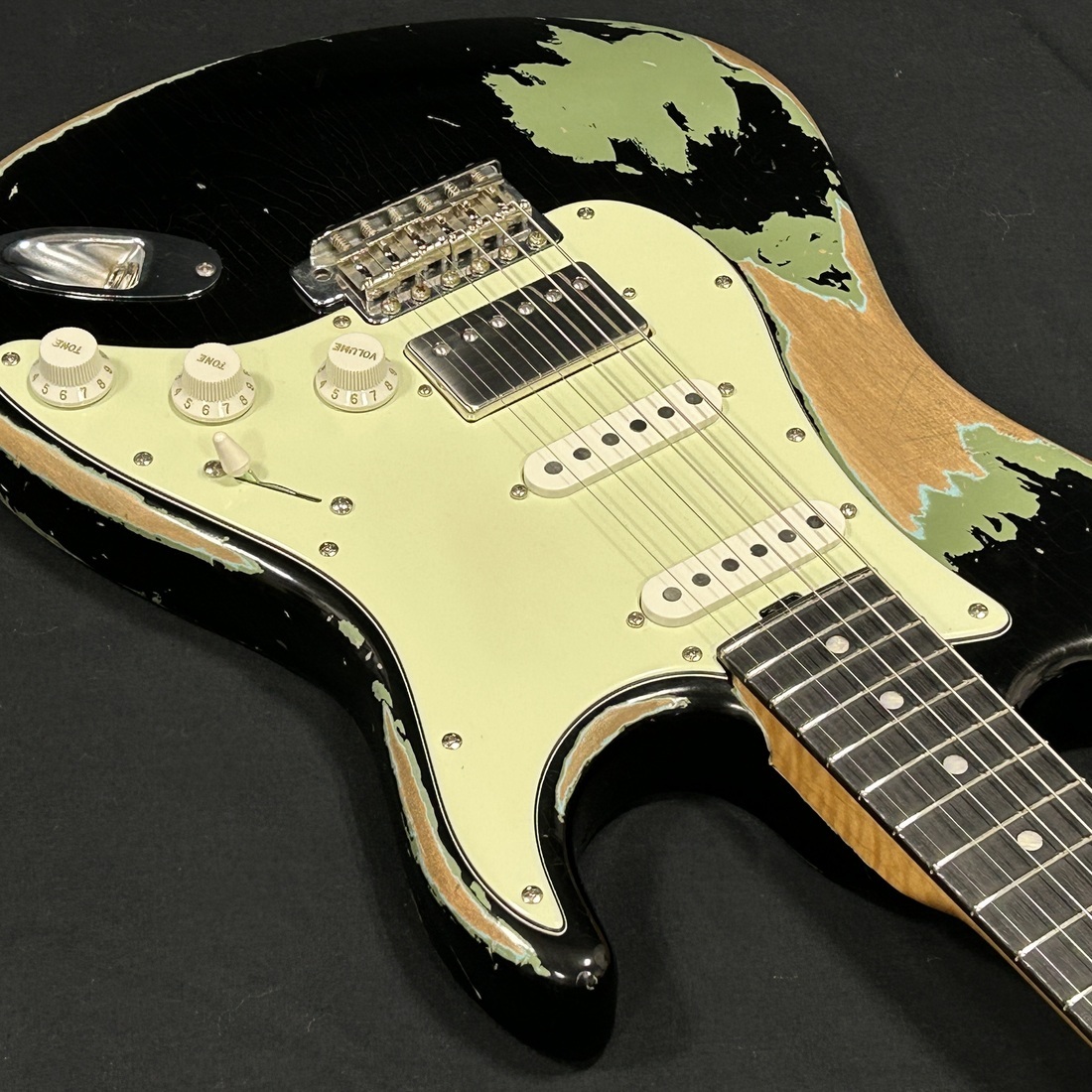 Red House Piccola S SSH Black Green Heavy Aged（新品）【楽器検索