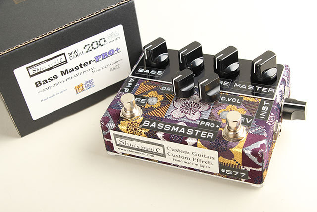 Shin's Music BASS MASTER PREAMP 箱付き Shin's Music BASS MASTER PREAMP 箱付き お取寄せ商品】Shin's