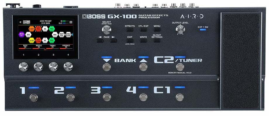BOSS GX-100 Guitar Effects Processor [純正キャリングケース(CB-BM-M