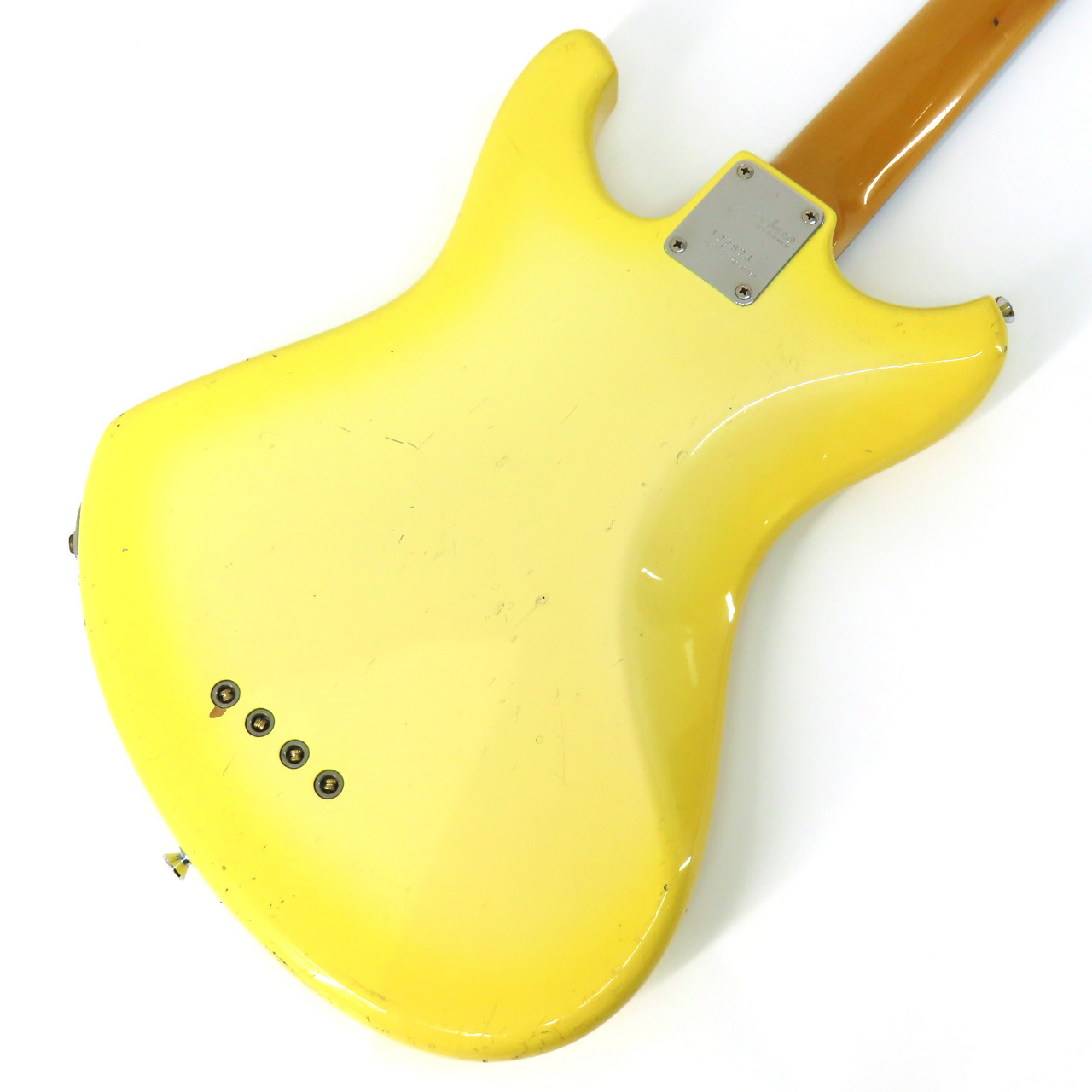 極美品 ベース バッカス WJB-330R イエロー ピックガード欠品 極美品 ベース バッカス WJB-330R イエロー ピックガード欠品 極美品