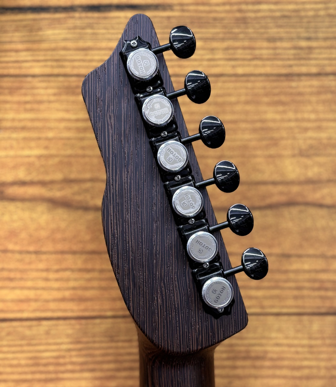 SAITO GUITARS S-622 SSH Wenge Neck & Fingerboard Black 3.25kg