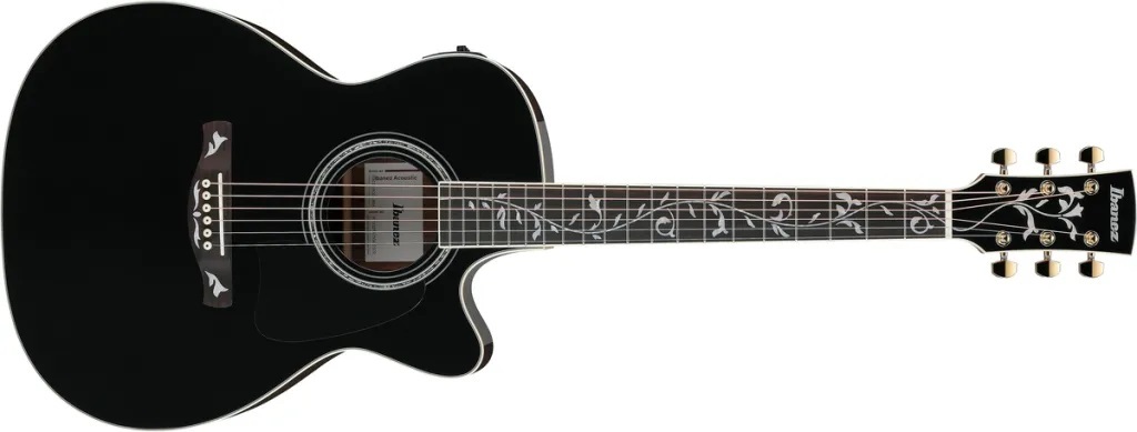 Ibanez AEL30SE-BK エレアコ ブラック フィッシュマン搭載
