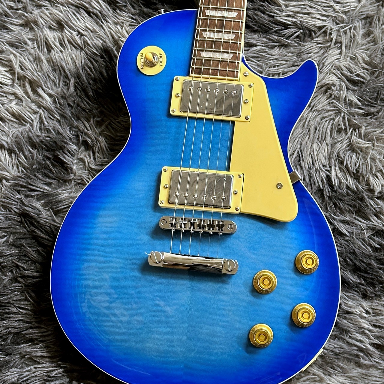 BLITZ by ARIA BLP-450 SBL (See-through Blue)【レスポール