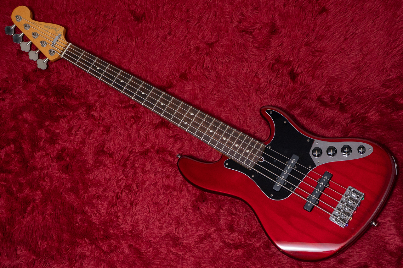 Fender American Deluxe Jazz Bass V Crimson Burst 1997 4.320kg