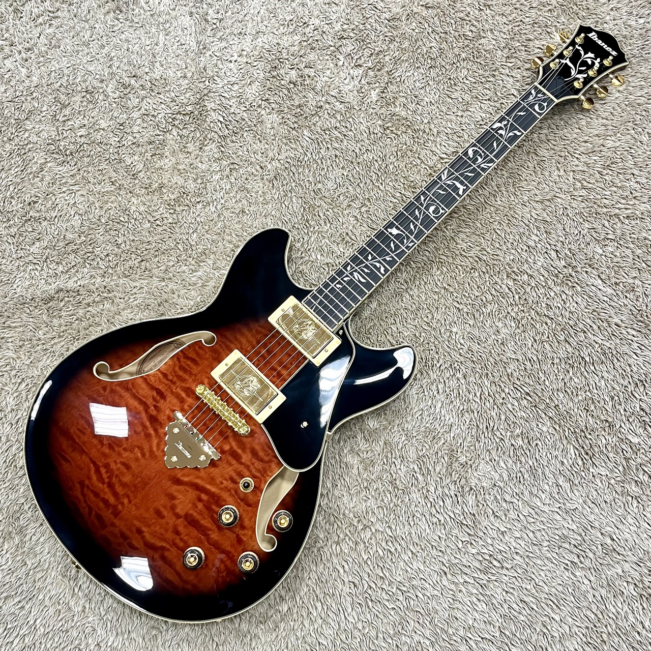 Ibanez AS93QMSP DBS (Dark Brown Sunburst) -Artcore Expressionist