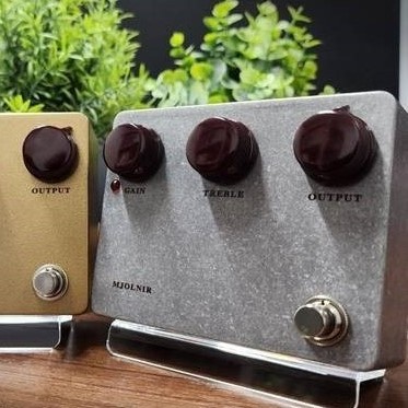 【レビューで送料無料】 Mjolnir Pedals Mythos Limited 【国内30台限定】【KLON Silver ギター