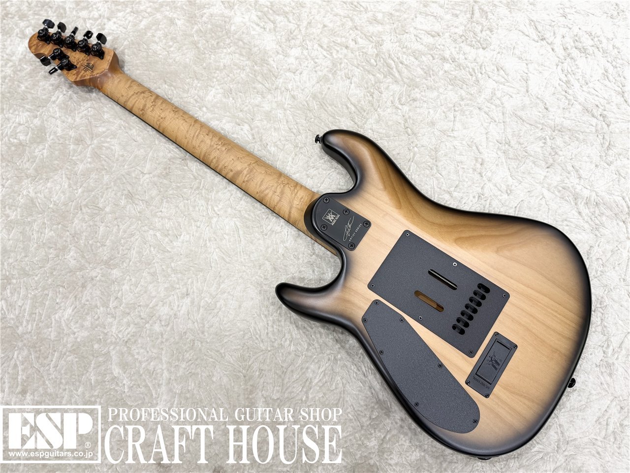MUSIC MAN Jason Richardson Cutlass 7 / Buckeye Burl Natural（新品
