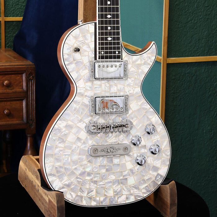 Zemaitis THE PORTRAIT Pearl Front Ultimate White 2H（新品