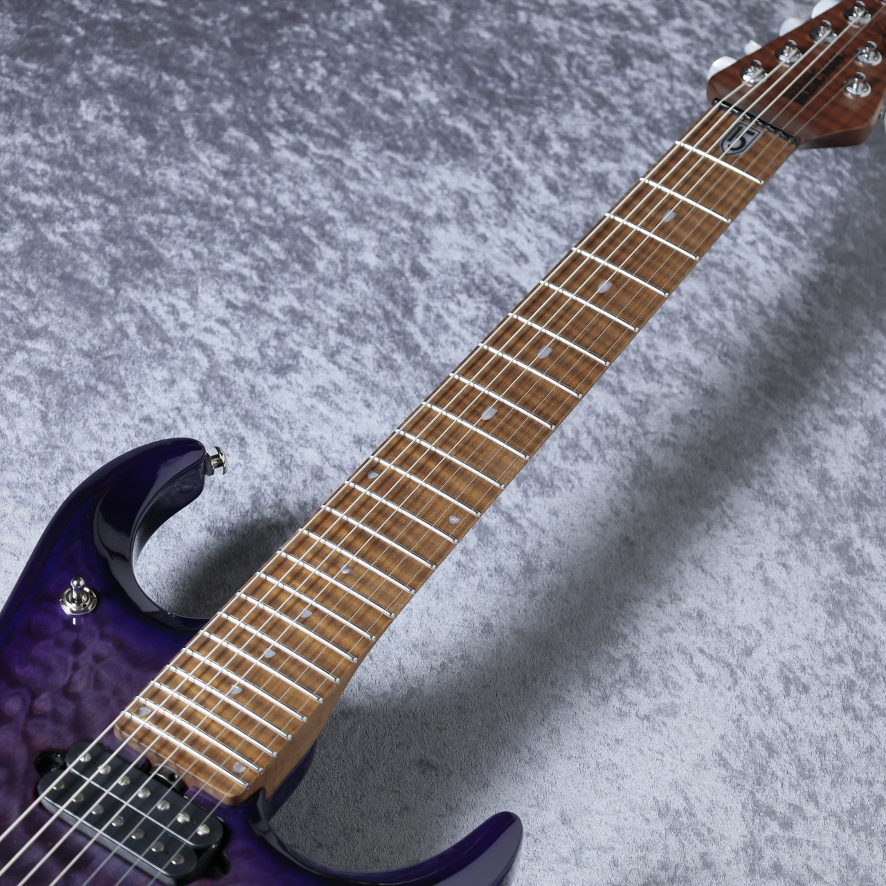 MUSIC MAN JP15 7 Strings Quilt Top 「Purple Nebula 」 祝! DREAM
