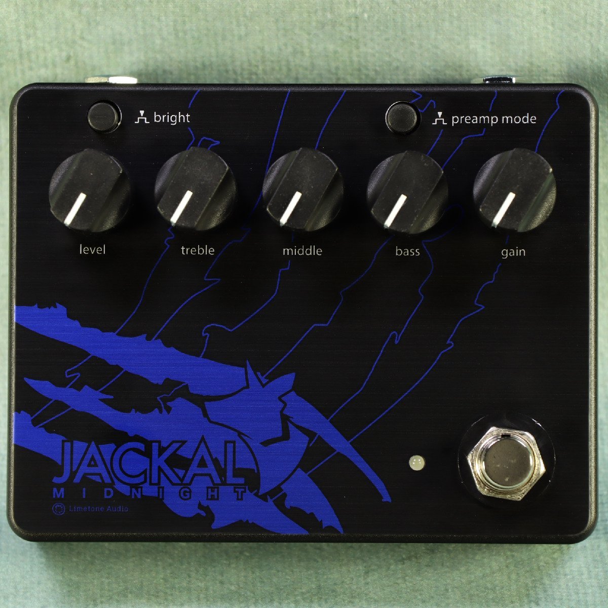 Limetone Audio JACKAL MIDNIGHT ジャッカルミッドナイト  ベーシスト向けディストーションペダル【横浜店】（新品/送料無料）【楽器検索デジマート】