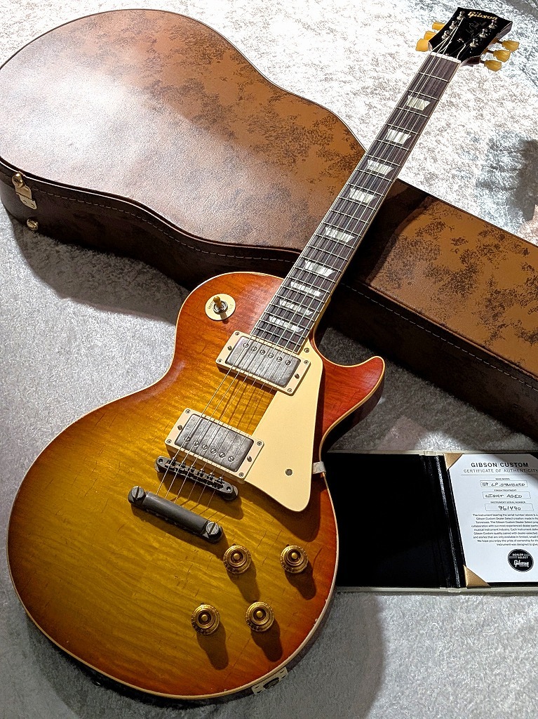 Gibson Custom Shop PSL Murphy Lab 1959 Les Paul Reissue Light Aged ~ Faded Cherry Sunburst ~ #961490【3.95kg】 사진 11