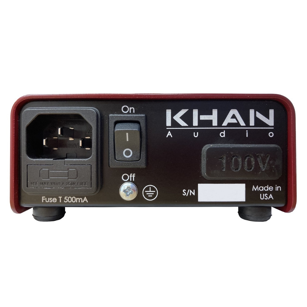 KHAN AUDIO カーンオーディオ VTDI RED 真空管搭載 ベース 楽器用DI