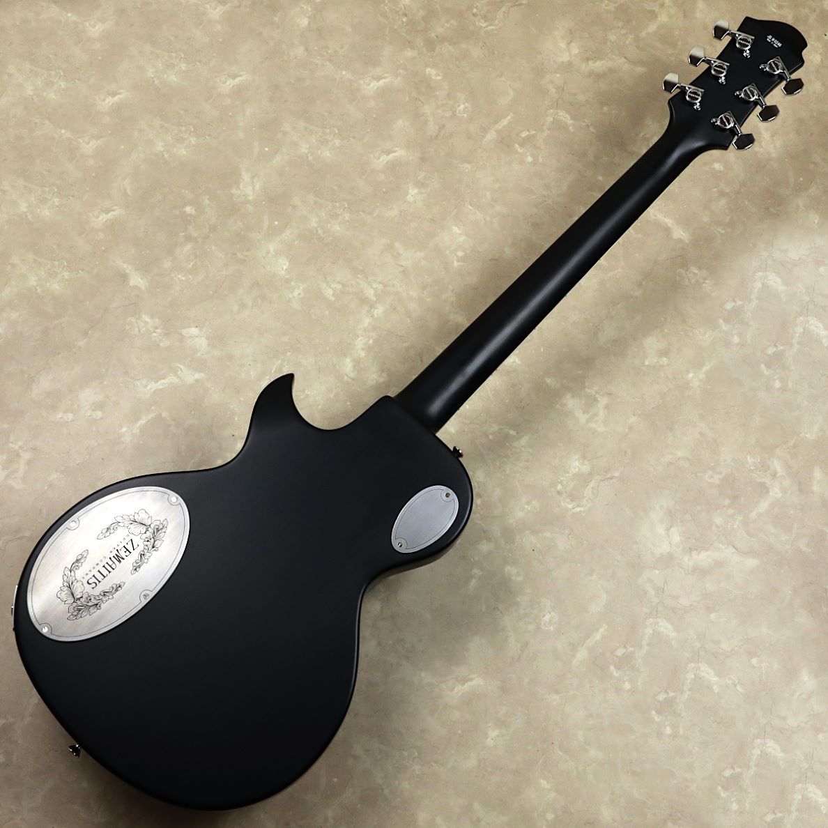 Zemaitis THE PORTRAIT Metal Front HISASHI Signature Model 【Black