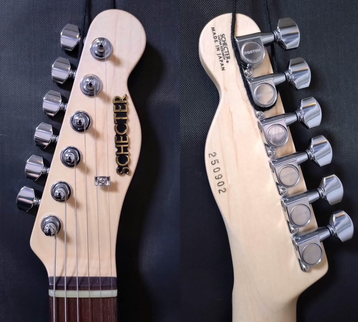 SCHECTER AC-TK-TE-WH/SIG【凛として時雨 TKシグネイチャーモデル