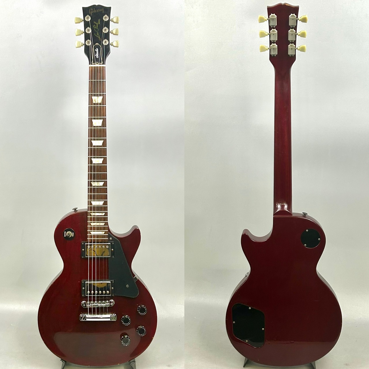 97年ギブソンレスポールスタジオ 97年製 Gibson レスポール スタジオライト エボニー指板！ - YouTube