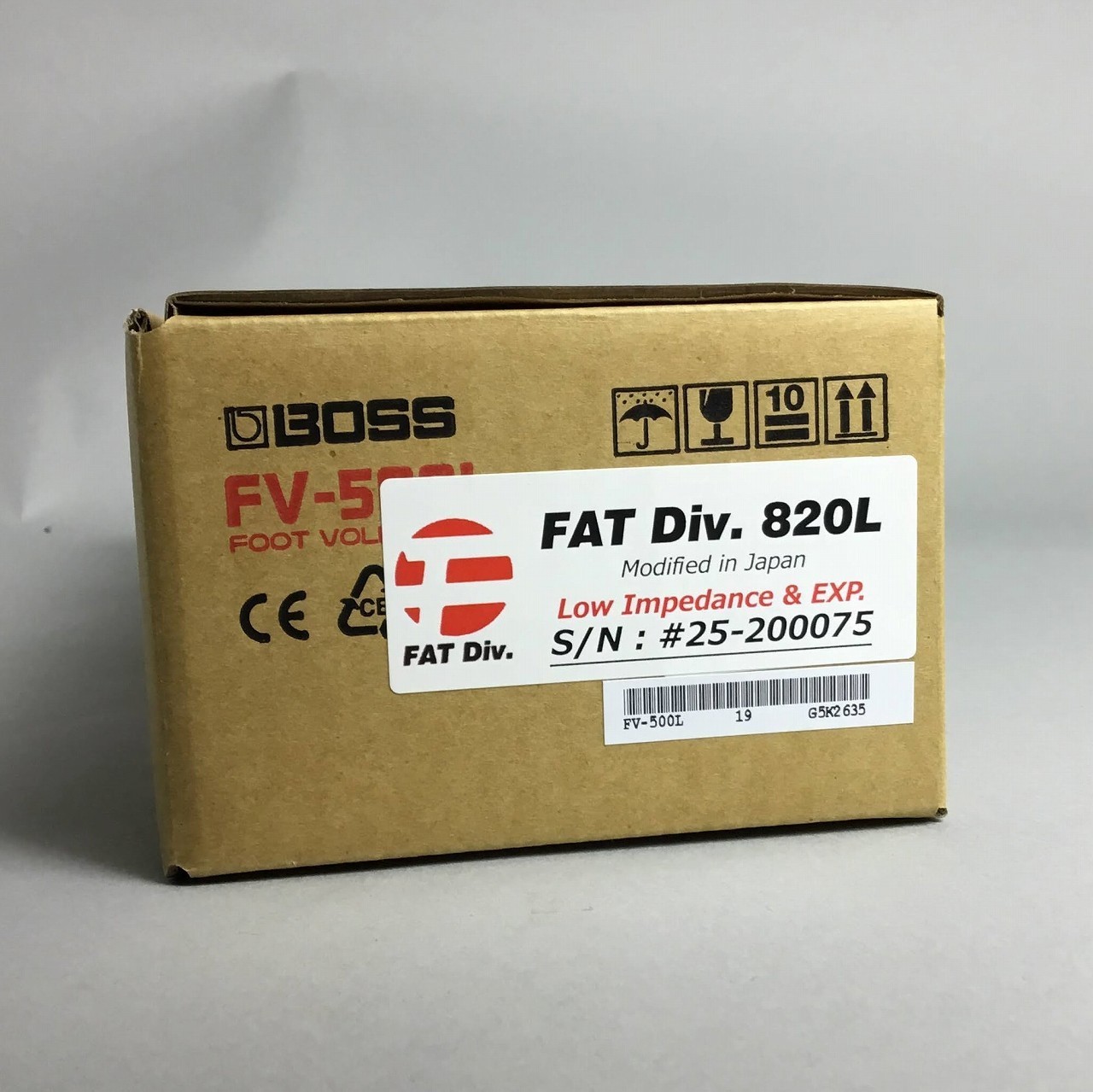 FAT ボリュームペダル BOSS FV-500L-