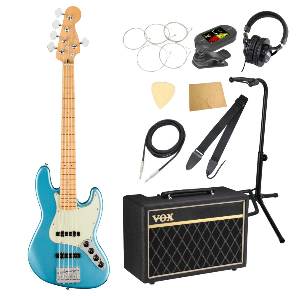 Fender フェンダー Player Plus Jazz Bass V OSPK 5弦エレキベース VOX 