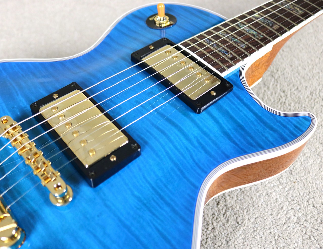 Tokai 【GakkiEXPO2023 限定モデル】 LC218S/F-CM -See Through Blue