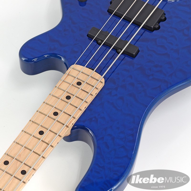 送料込　保証書付　LAKLAND SL4-94 DX Bl　ue LAKLAND SL4-94 DELUXE (Blue Translucent/Maple) ｜イケベ楽器
