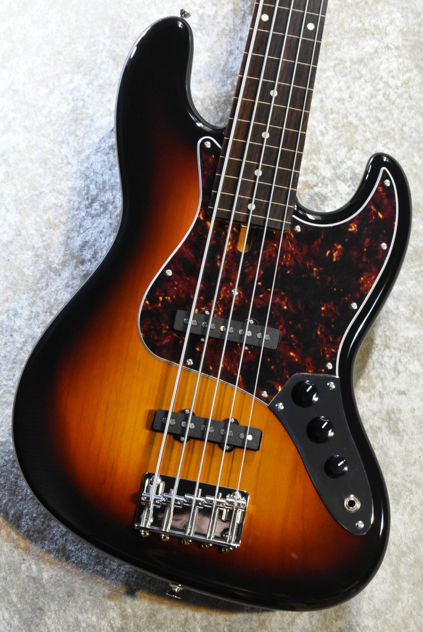 FGN KNJB10RALFL フジゲン　フレットレスベース FUJIGEN(FGN) KNJB100RAL FL V-3TS- 5弦 #H240343 3Tone
