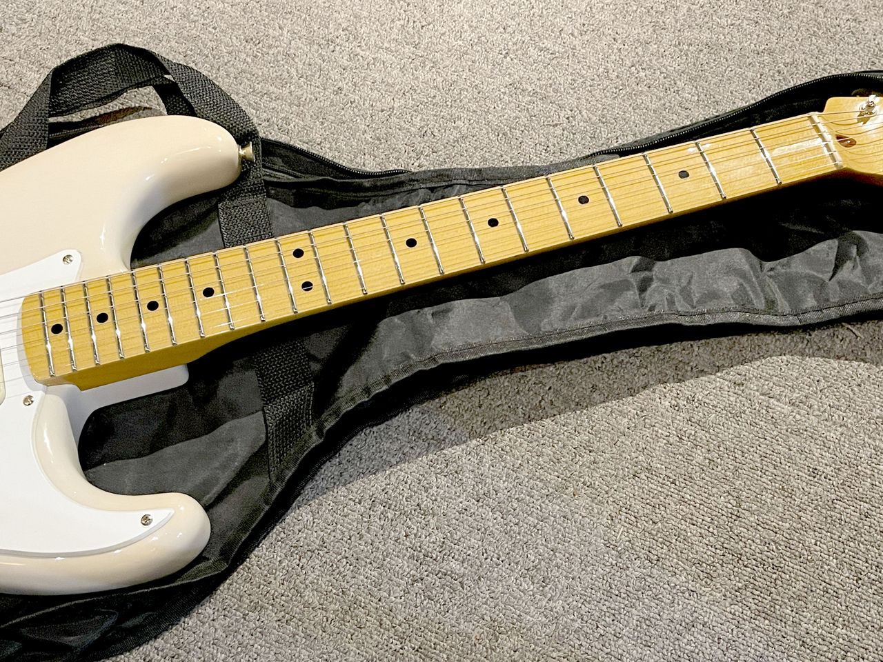 Squier by Fender Classic Vibe 50s Stratocaster White Blonde, Gold  Hardware（中古）【楽器検索デジマート】