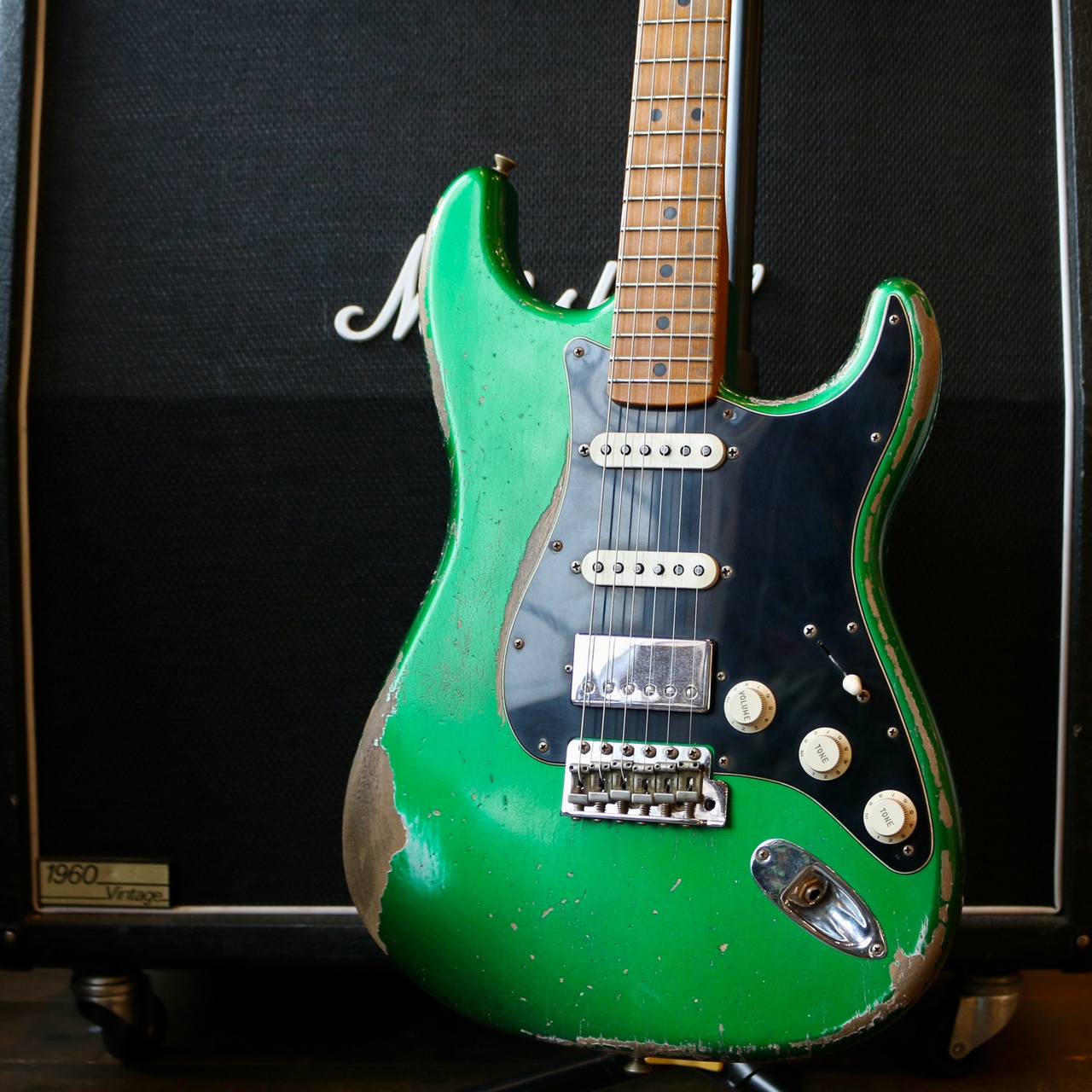 Fender Custom Shop MBS 1970 Stratocaster Relic Lime Green Metallic