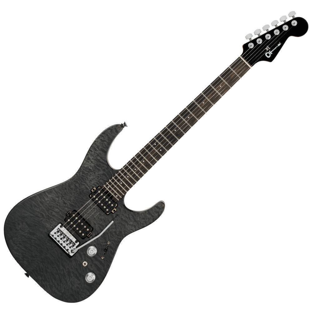 Charvel Pro-Mod Plus DK24 HH 2PT EB QM Ebony Fingerboard