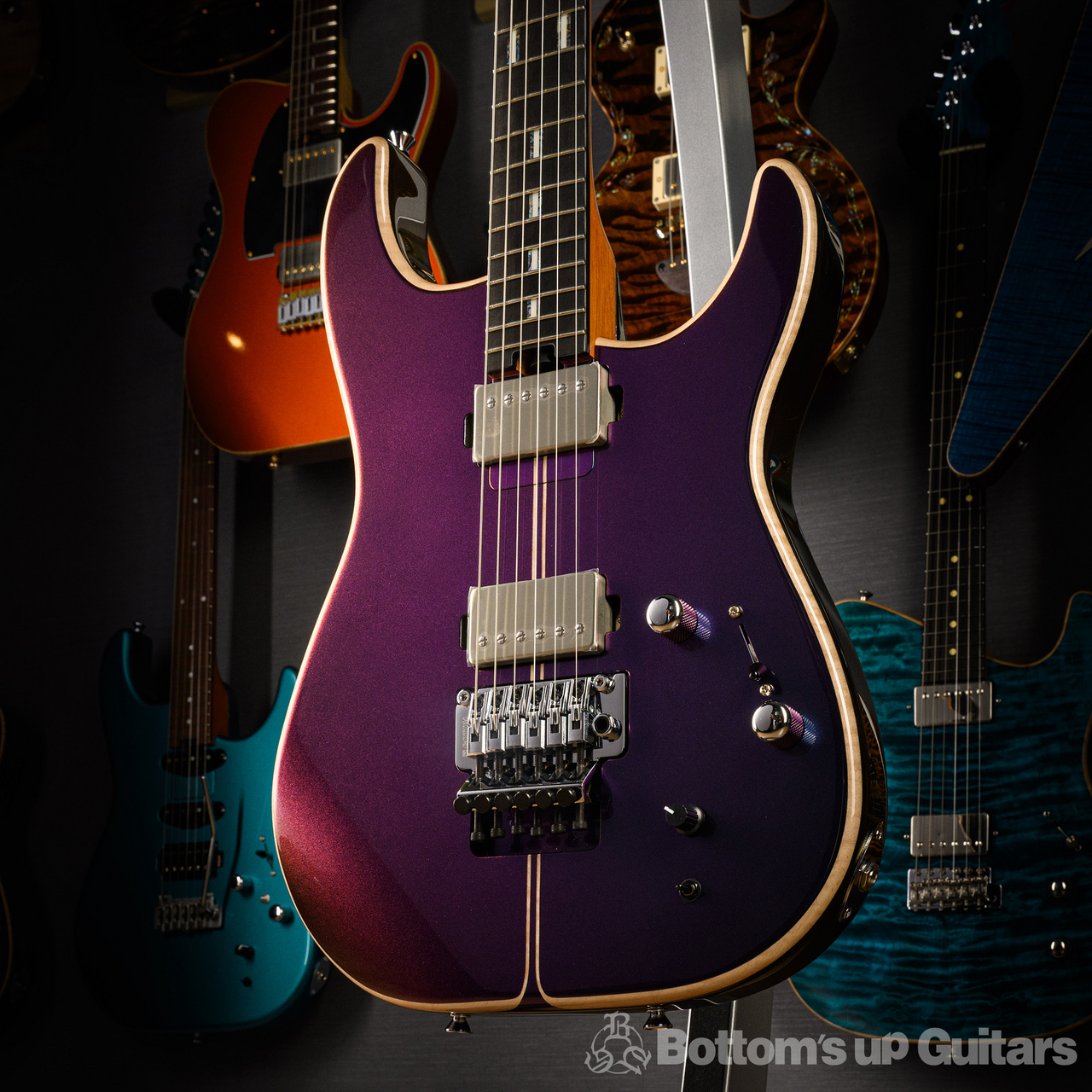 Kz Guitar Works Kz Versa 2H3 Custom Locking Tremolo - "Elixir" Color Shift - 【B.U.G. 스페셜 오더 모델!】 사진 11