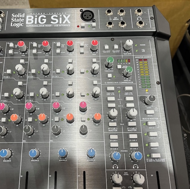 【新品未使用・正規品】SSL Big Six アナログミキサー ｜値下げ中！ SSL(Solid State Logic) BiG SiX (国内正規品)(エスエスエル