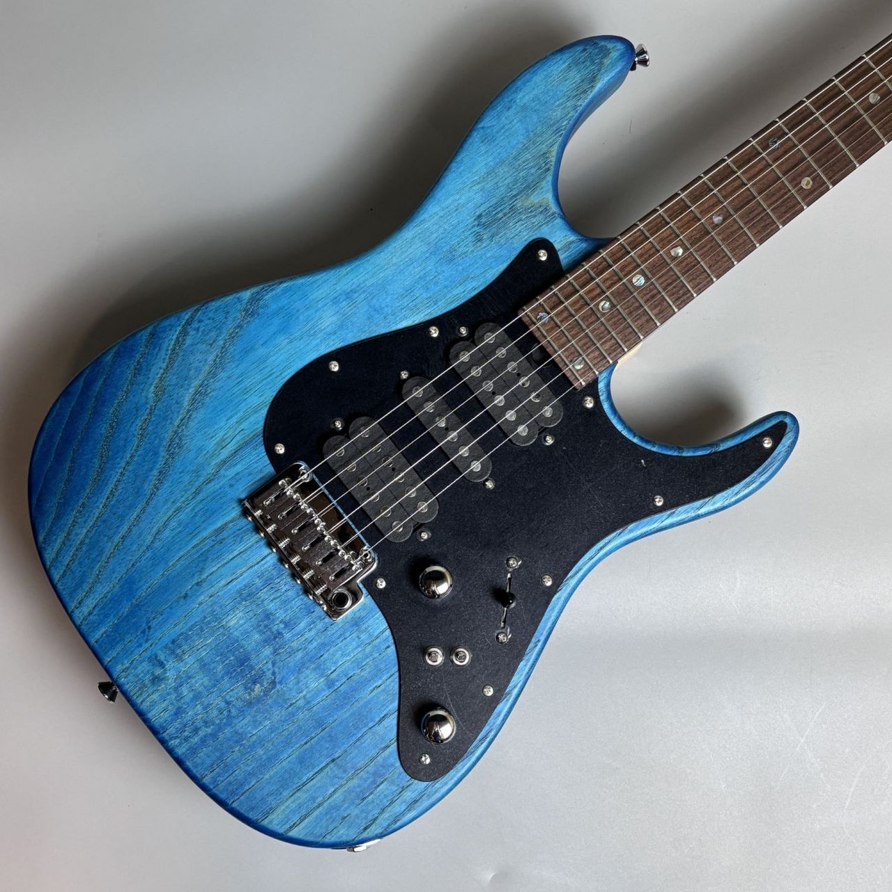 T's Guitars DST24 SOLID ASH SeethroughBlue ＃033191（新品/送料無料