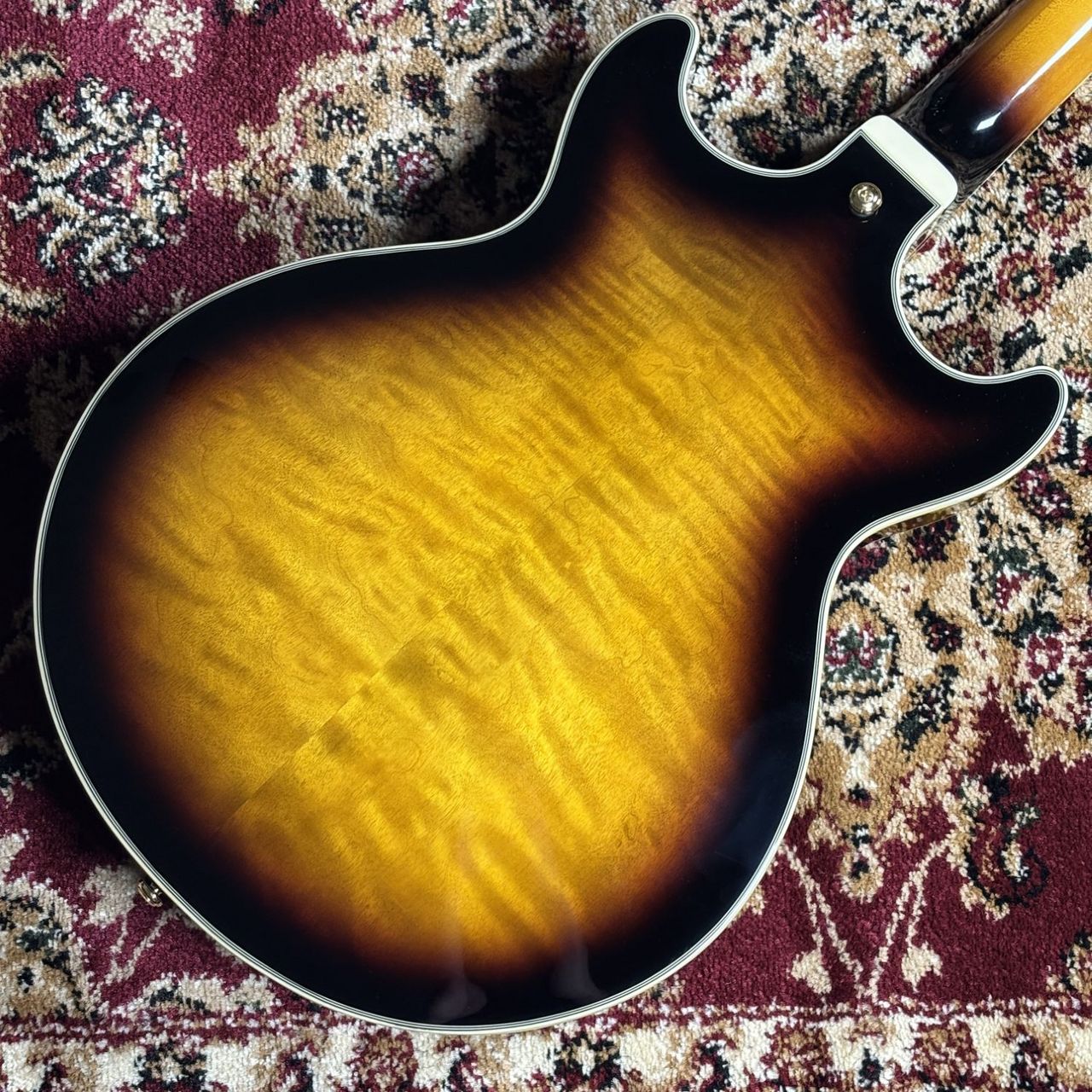 Ibanez AM93QM AYS Antique Yellow Sunburst【現物写真 / 3.36kg