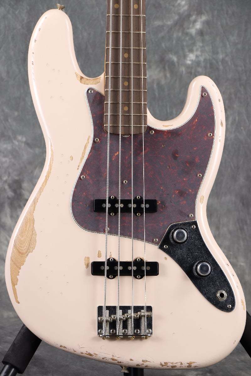 Fender Flea Jazz Bass Road Worn Faded Shell Pink [S/N