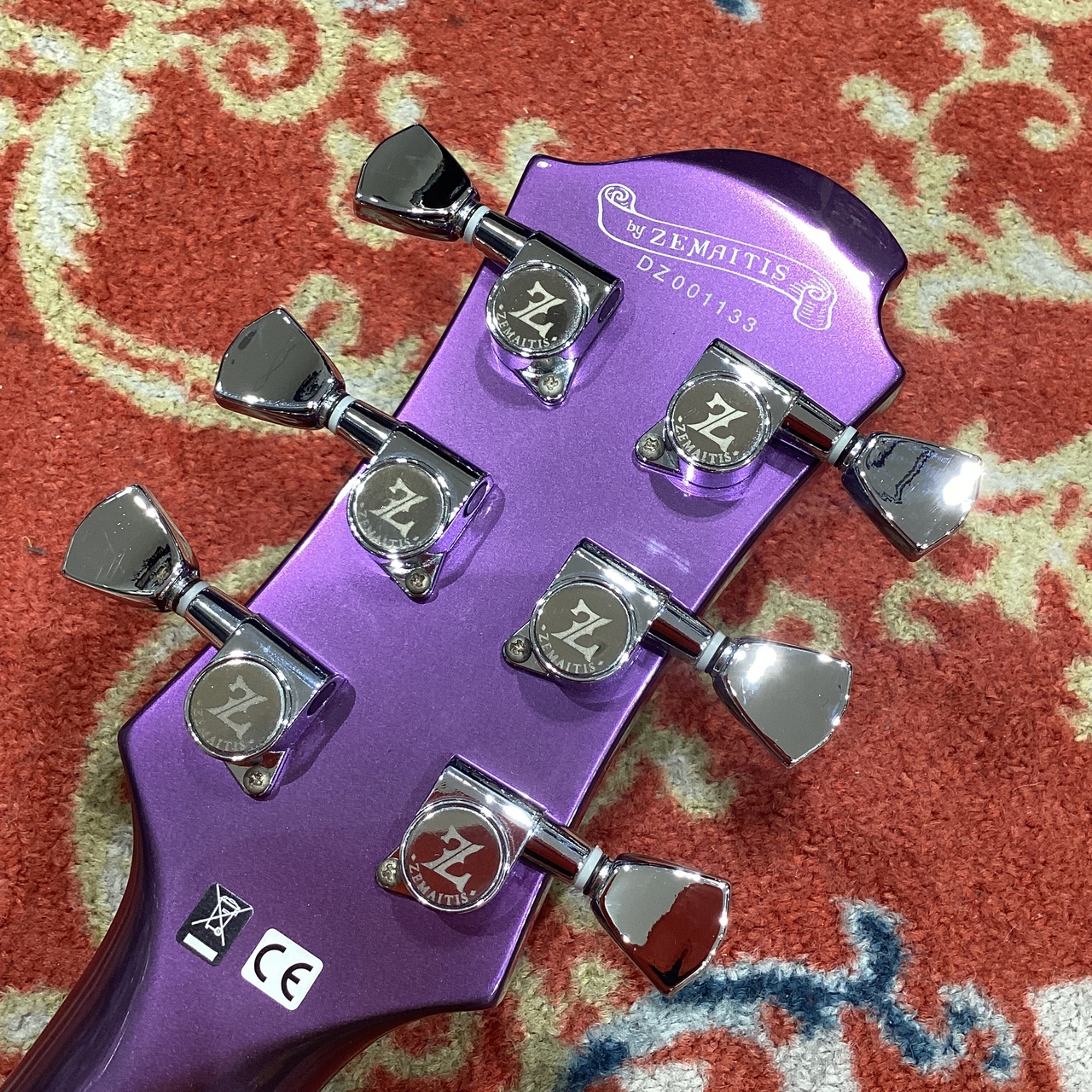 Zemaitis Z24 Metal Purple (MPL) 【現物写真】【USED】【日本製