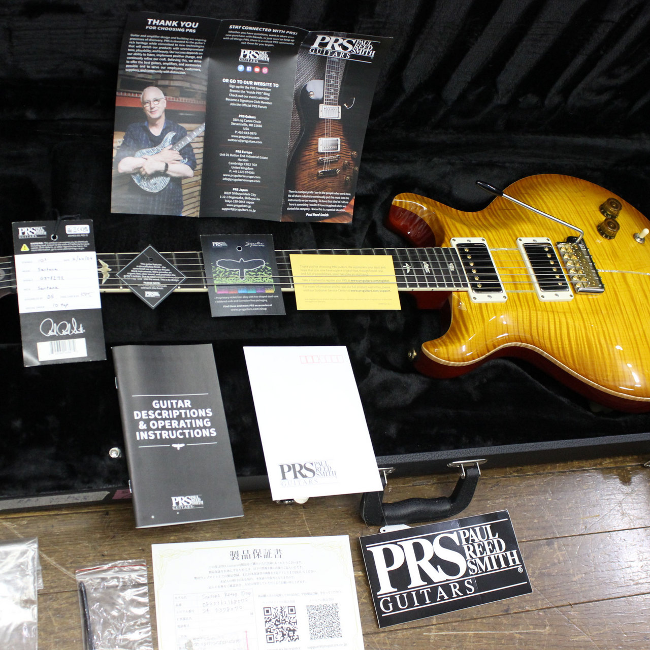 Paul Reed Smith(PRS) Santana Signature 2024 Santana Retro 10Top