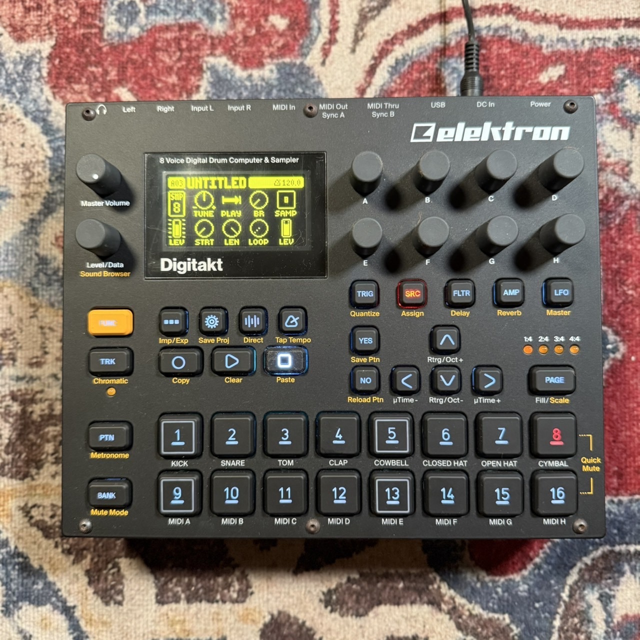 Elektron Digitakt 中古 elektron Digitakt(中古/送料無料)【楽器検索デジマート】