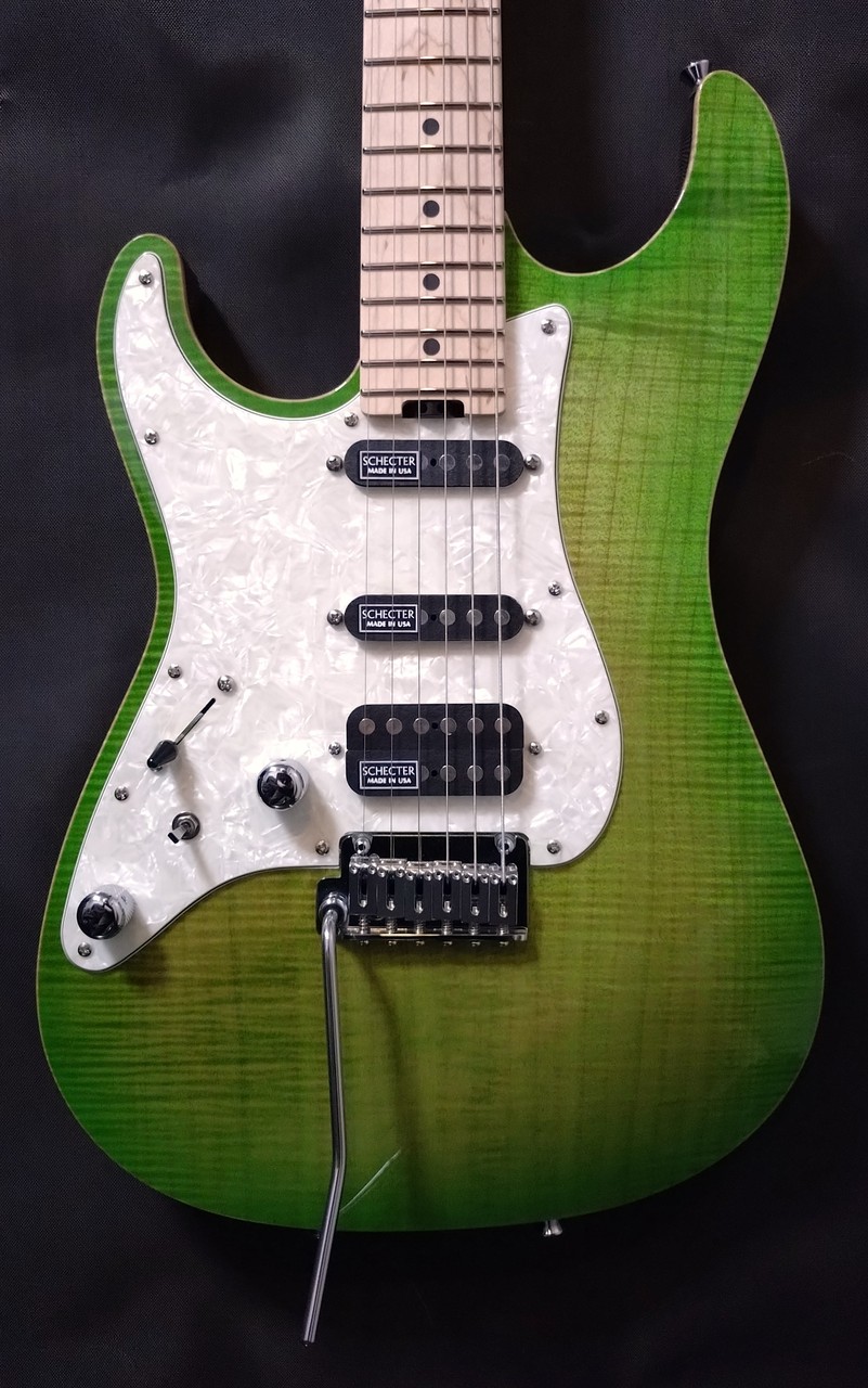 ギター SCHECTER EX 4 CTM/VTR M/HR UBB SCHECTER EX-4-22-CTM-VTR/LGB/M/LH [LEFT HAND MODEL]（新品）【楽器