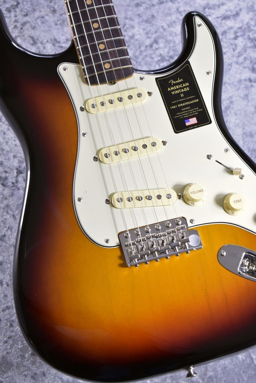 Fender American Vintage II 61 Stratocaster / 3Color Sunburst  [3.44kg]【最新モデル!!】（新品）【楽器検索デジマート】