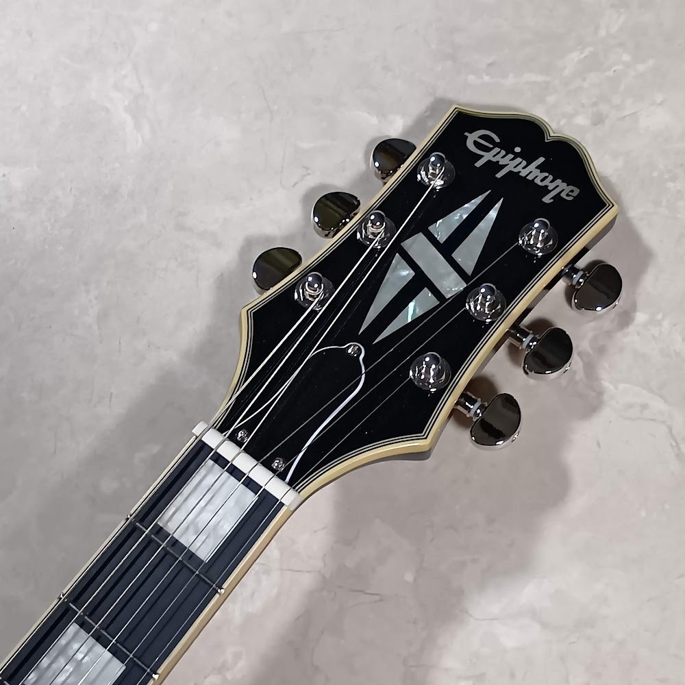 い*送様 Epiphone エレキギター ブラック 動作未確認