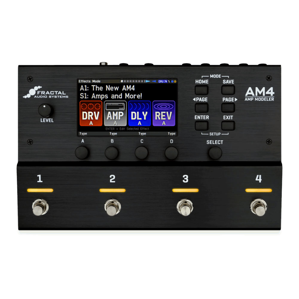 FRACTAL AUDIO SYSTEMS AM4 アンプモデリング マルチエフェクター