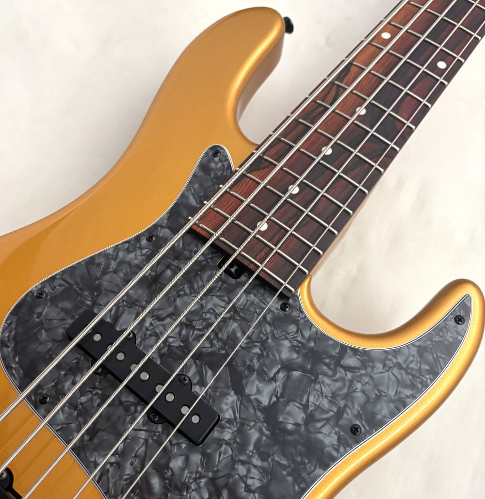 Kikuchi Guitars Custom 5st J Bass -Gold-【NEW】（新品/送料無料