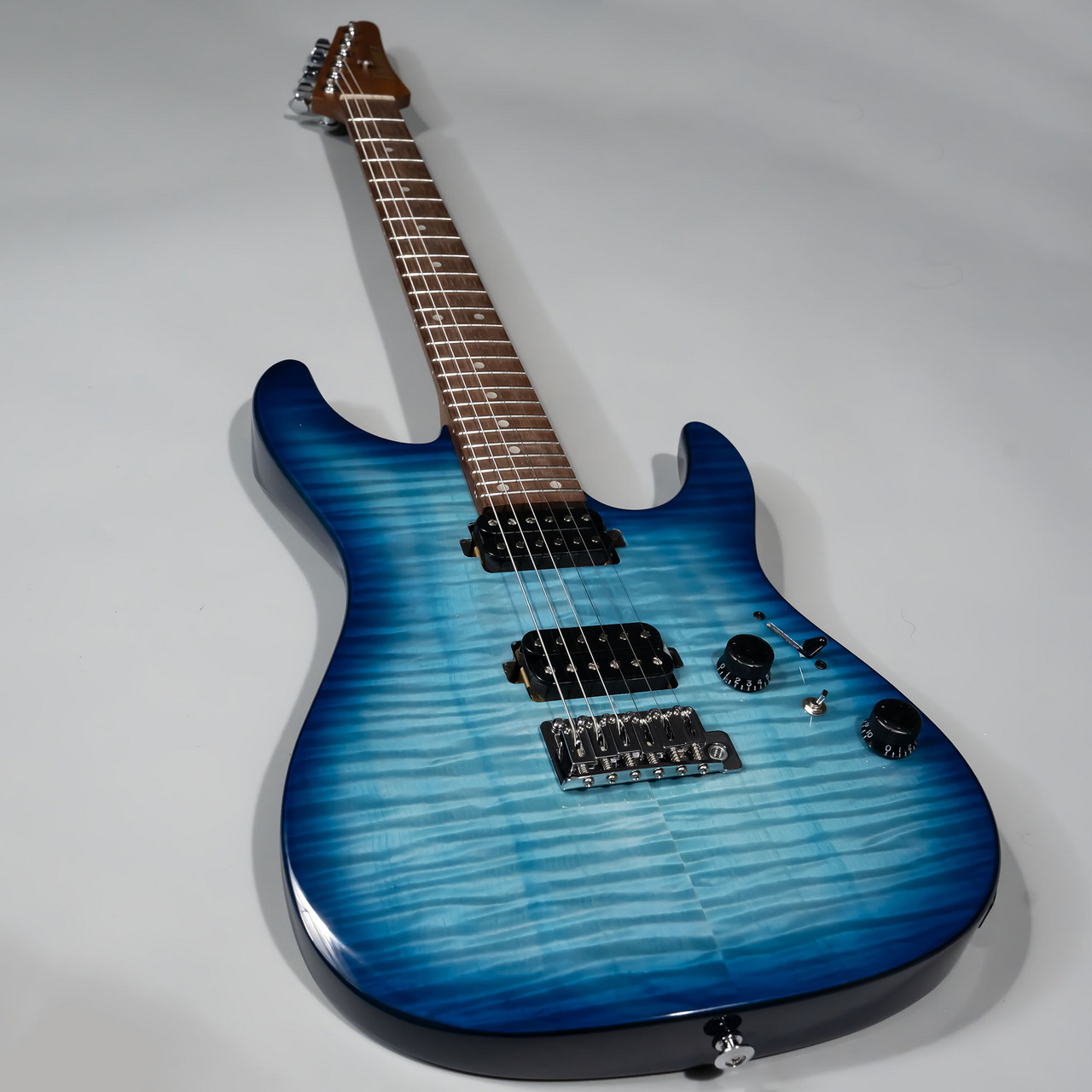 Ibanez AZ24S1F-TXB Transparent Turquoise Burst（新品/送料無料